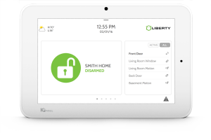 liberty security unlocked smart home display alarm system