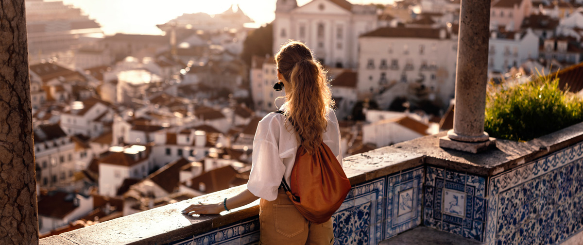 Lady travelling