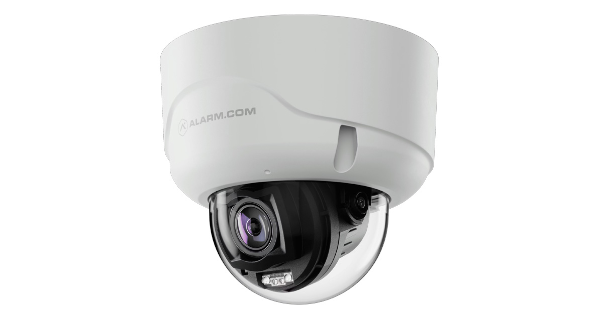 -VC8498PA 8MP 4K varifocal PoE dome security camera for commercial outdoor use | Liberty Security Canada